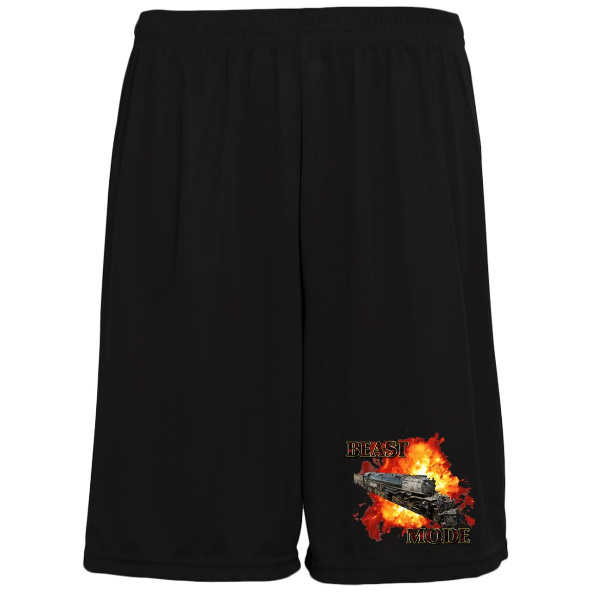 Big Boy 4014 Beast Mode Moisture-Wicking Pocketed 9 inch Inseam Training Shorts