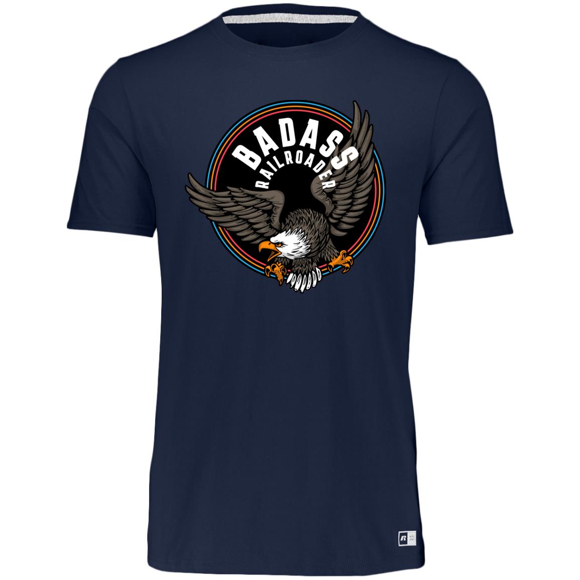 Badass Railroader Essential Dri-Power Tee