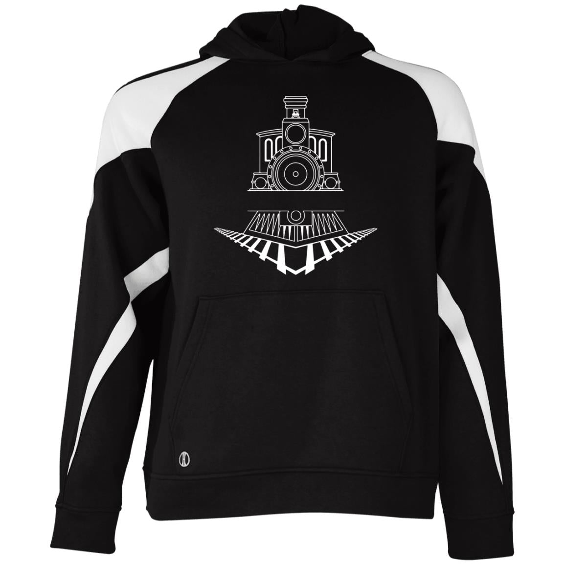 Locomotive Youth Athletic Colorblock Fleece Hoodie