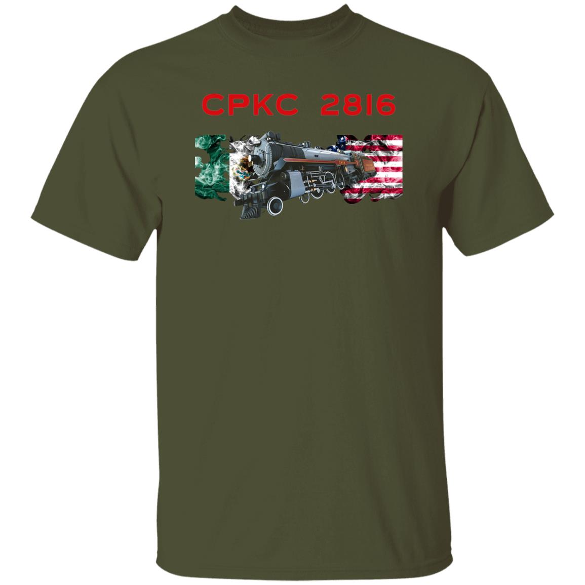 CPKC 2816 w/ USA/MEX Flag Heavyweight Classic T-Shirt