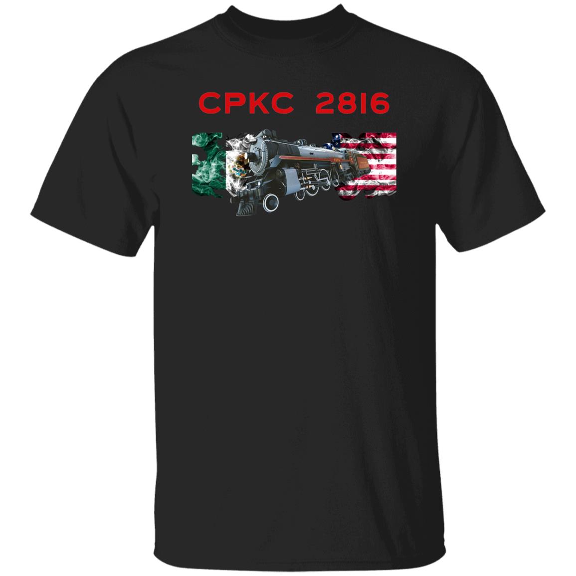 CPKC 2816 w/ USA/MEX Flag Heavyweight Classic T-Shirt