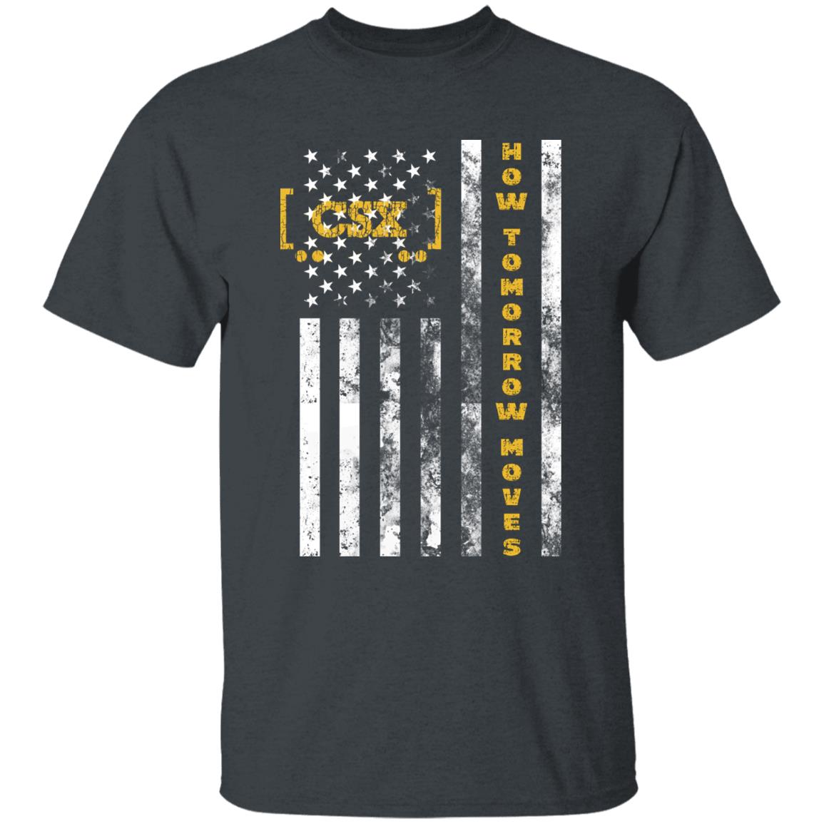 CSX Flag Youth 5.3 oz 100% Cotton T-Shirt