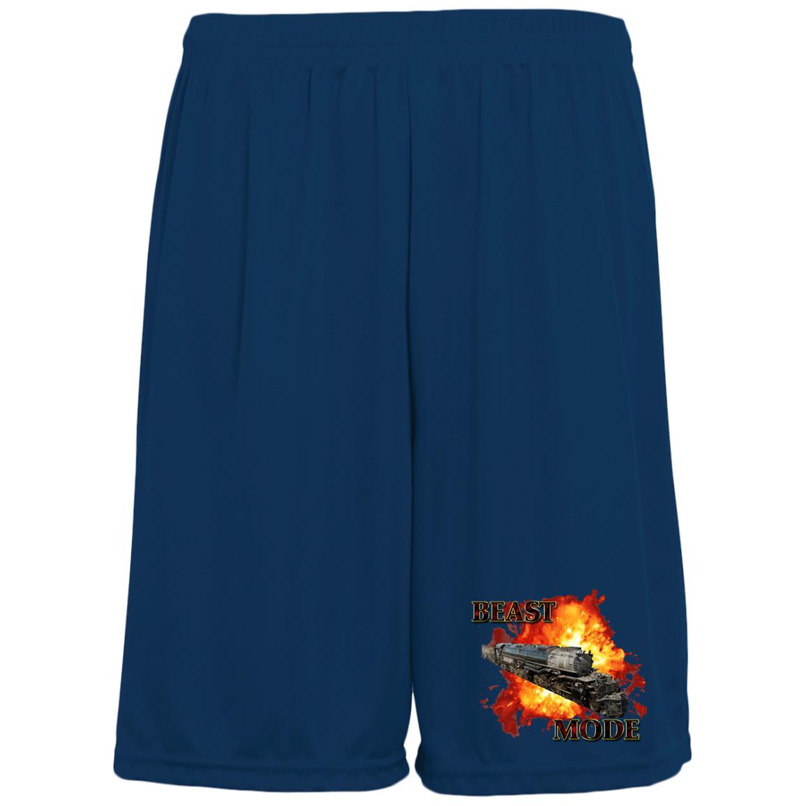 Big Boy 4014 Beast Mode Moisture-Wicking Pocketed 9 inch Inseam Training Shorts