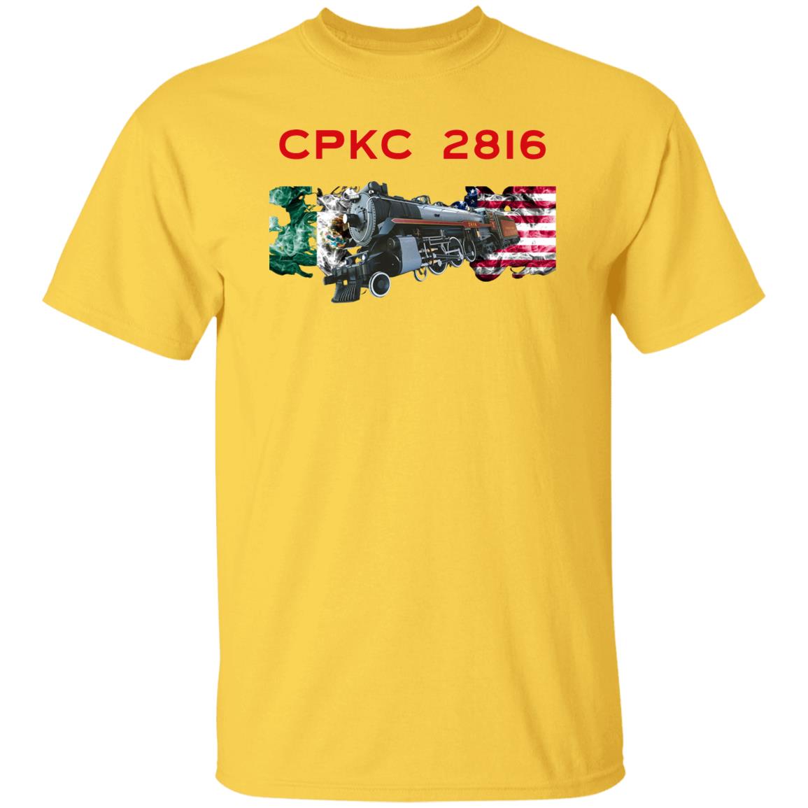 CPKC 2816 w/ USA/MEX Flag Heavyweight Classic T-Shirt