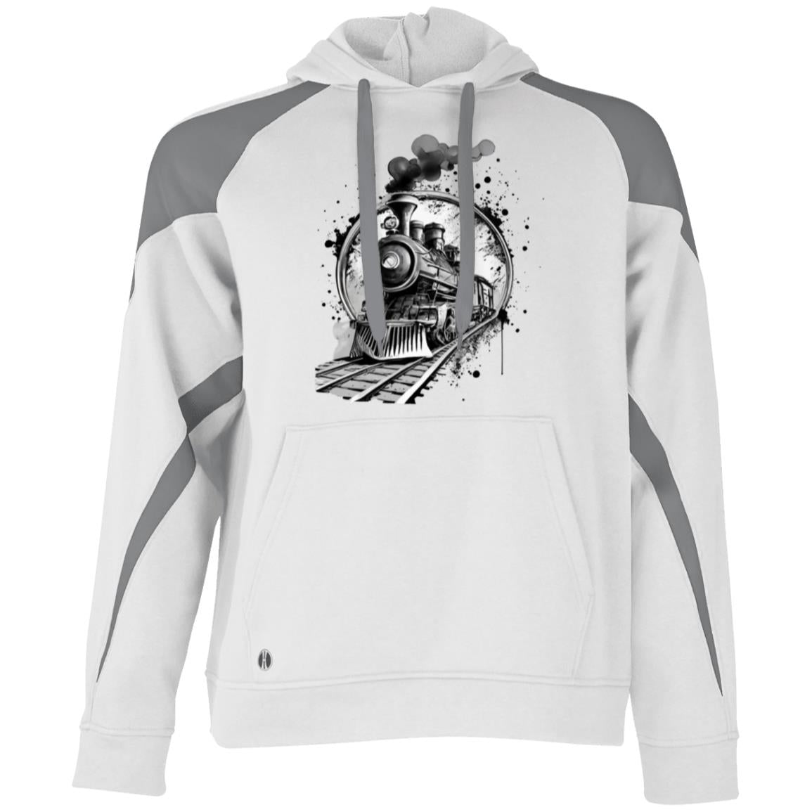 Steam Power Surge: Locomotive Hoodie
