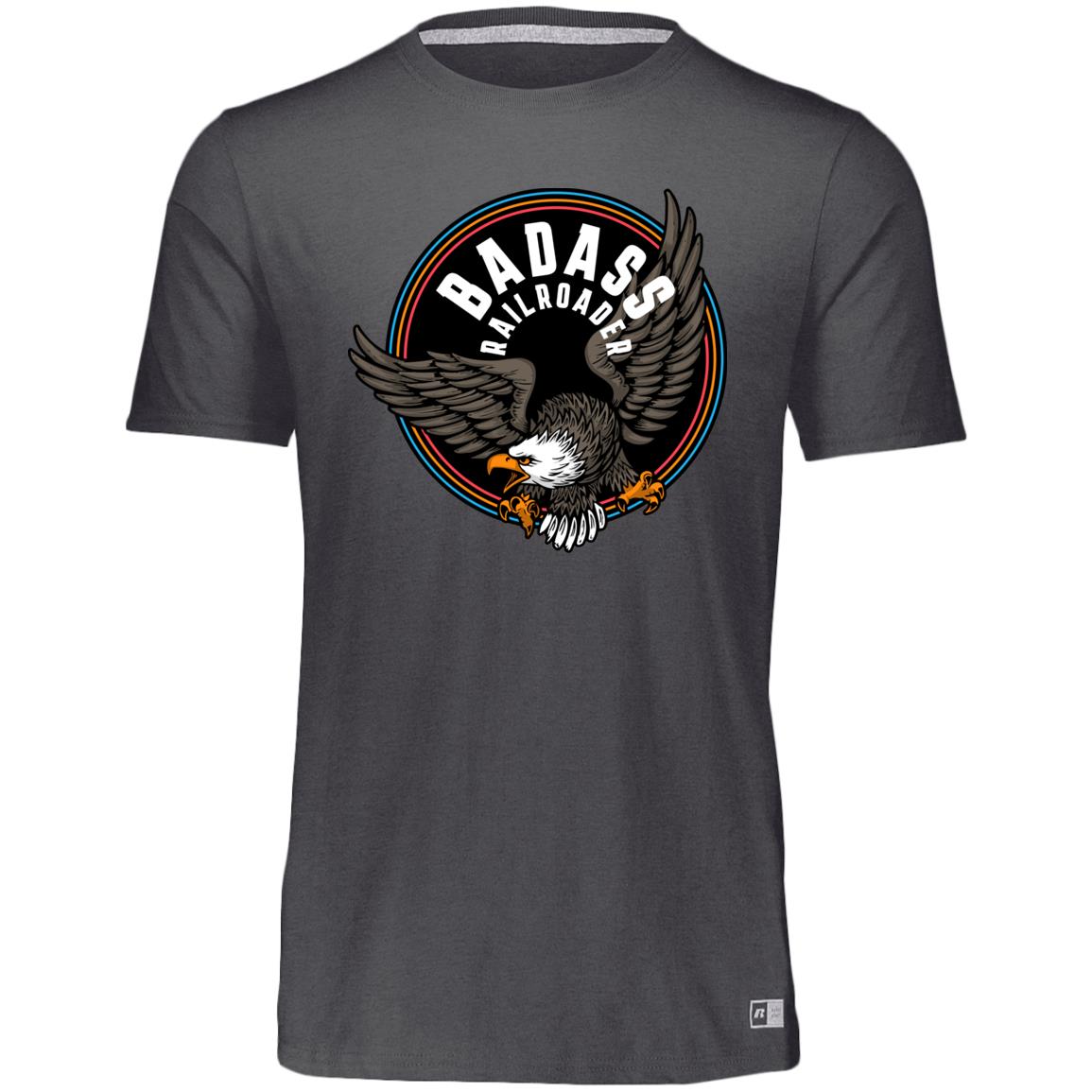 Badass Railroader Essential Dri-Power Tee
