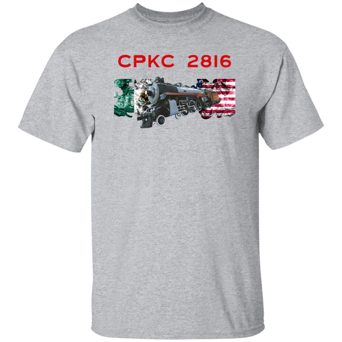 CPKC 2816 w/ USA/MEX Flag Heavyweight Classic T-Shirt