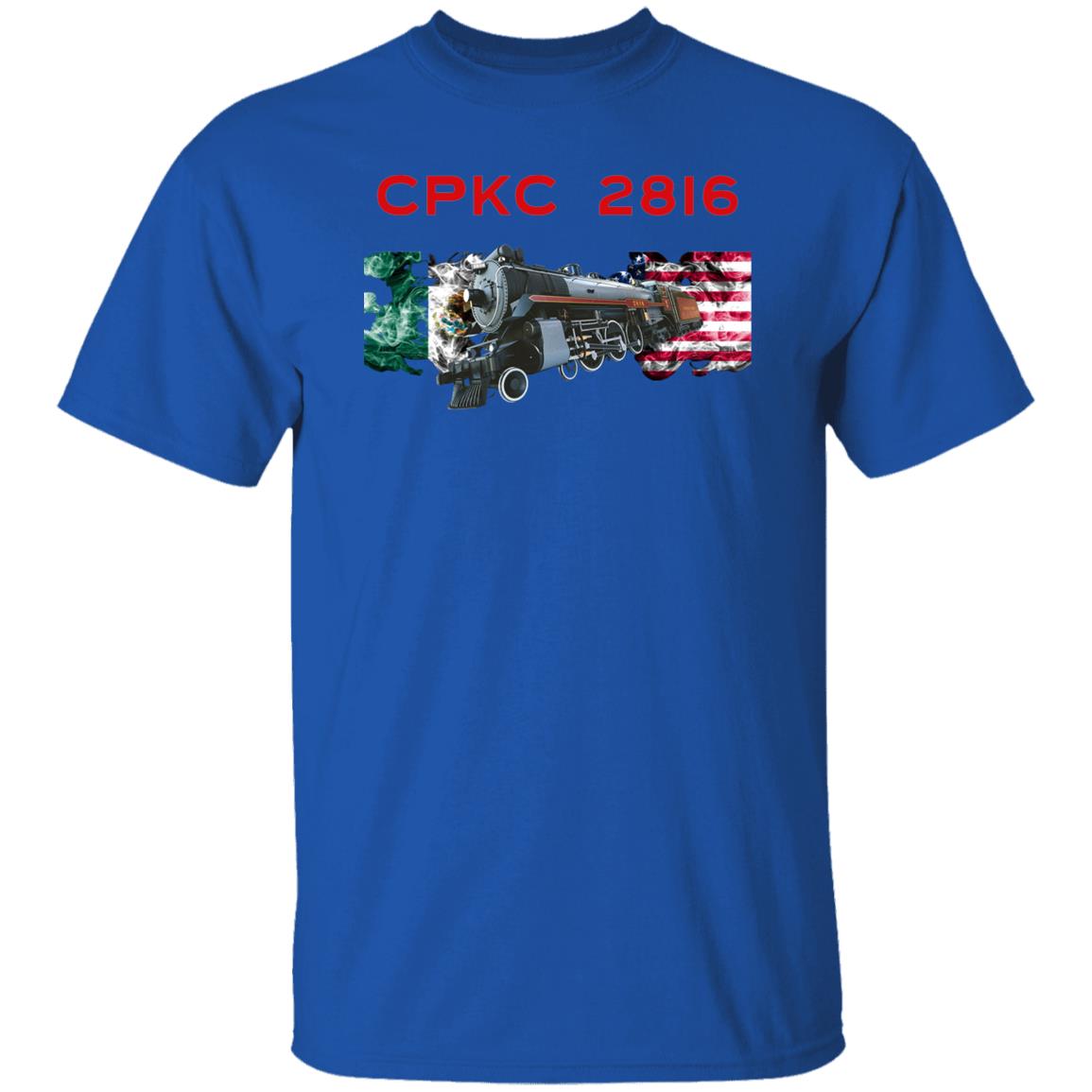 CPKC 2816 w/ USA/MEX Flag Heavyweight Classic T-Shirt