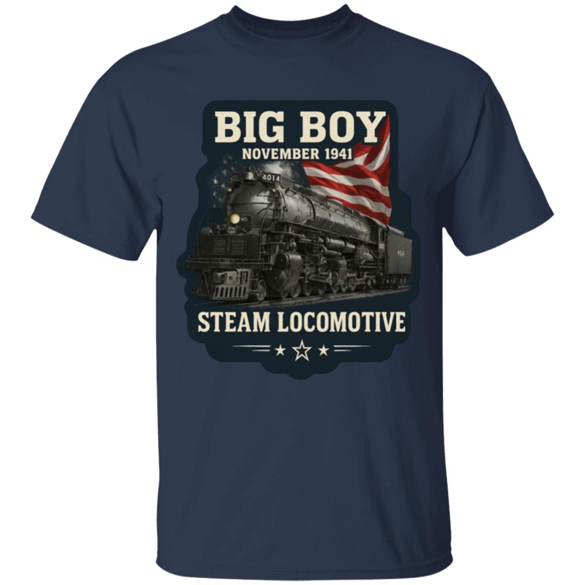 Big Boy 4014 vintage railroad locomotive T-shirt