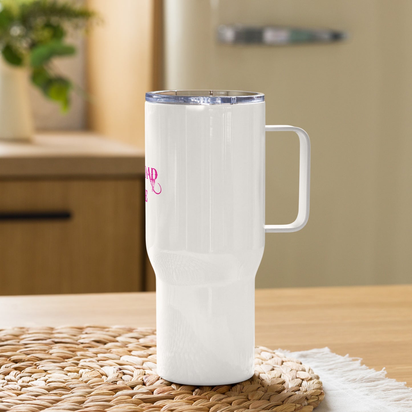 Sexy Railroad Wife Travel mug with a handle
