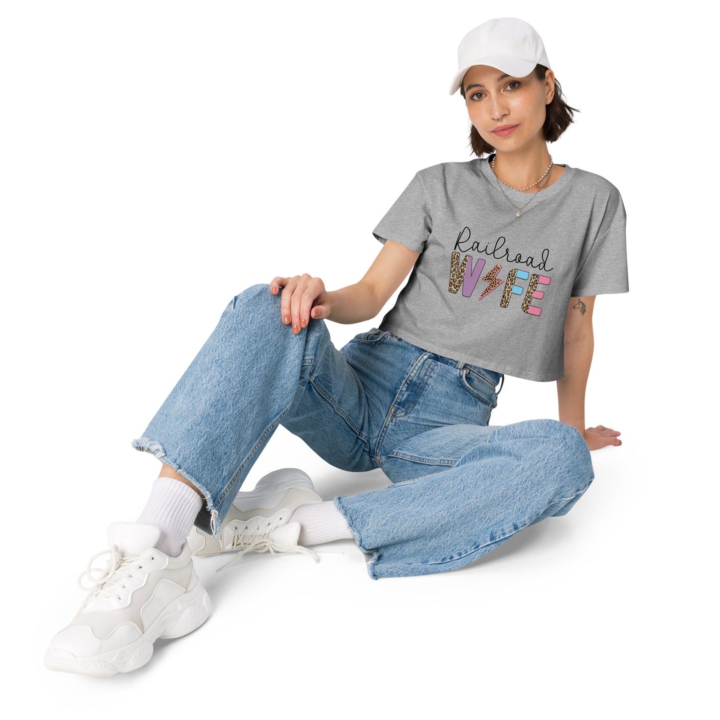 Railroad Wife Women’s crop top