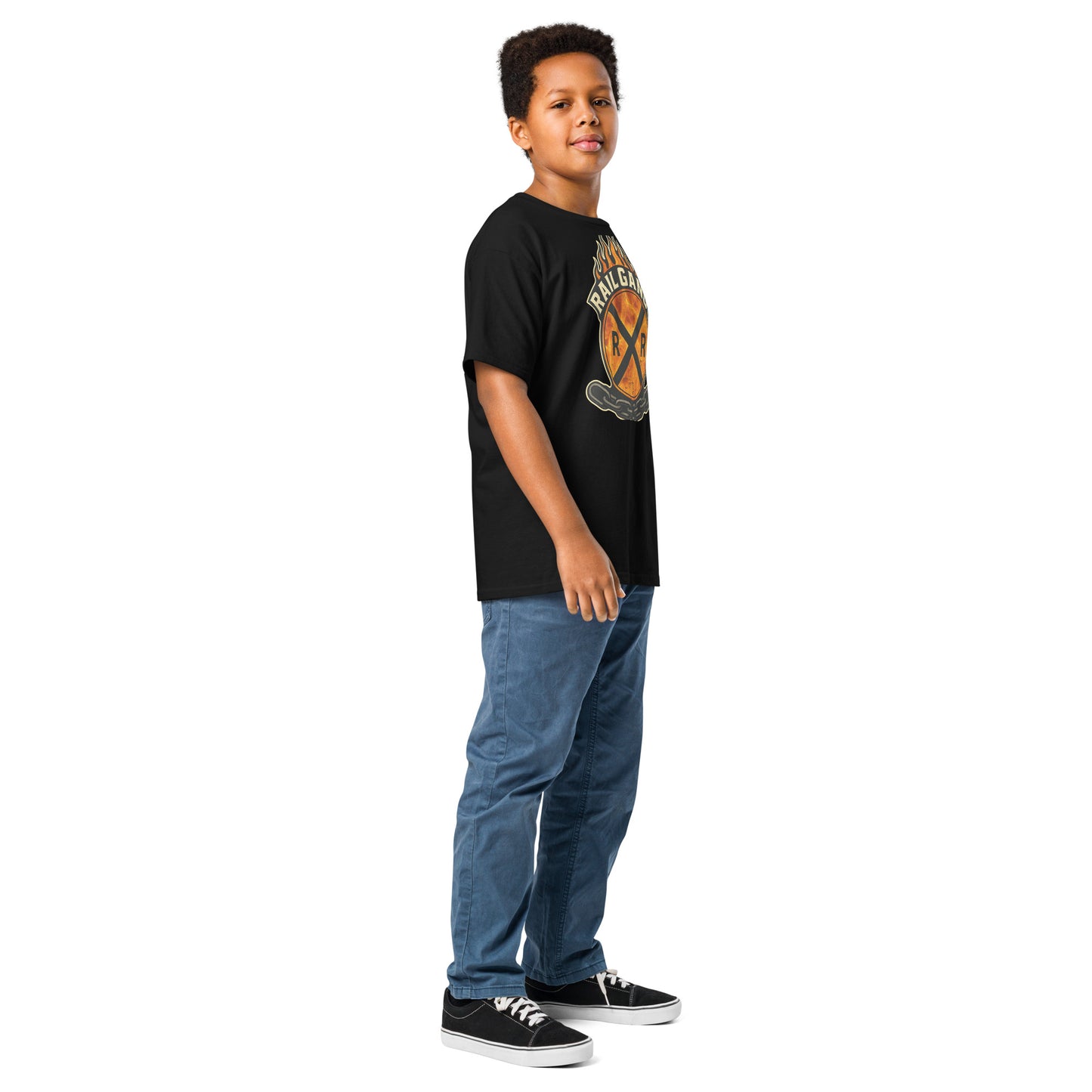 Rail Gang Youth Tee | Bold Train-Inspired Kids Graphic Shirt