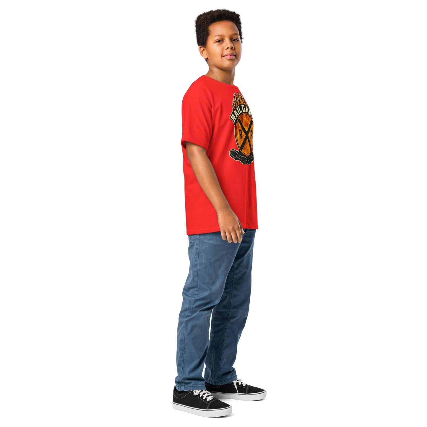 Rail Gang Youth Tee | Bold Train-Inspired Kids Graphic Shirt