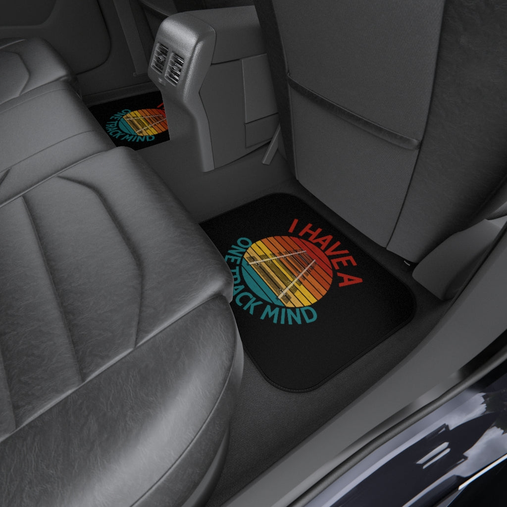 One Track Mind Car Mats (Set of 4) - Broken Knuckle Apparel