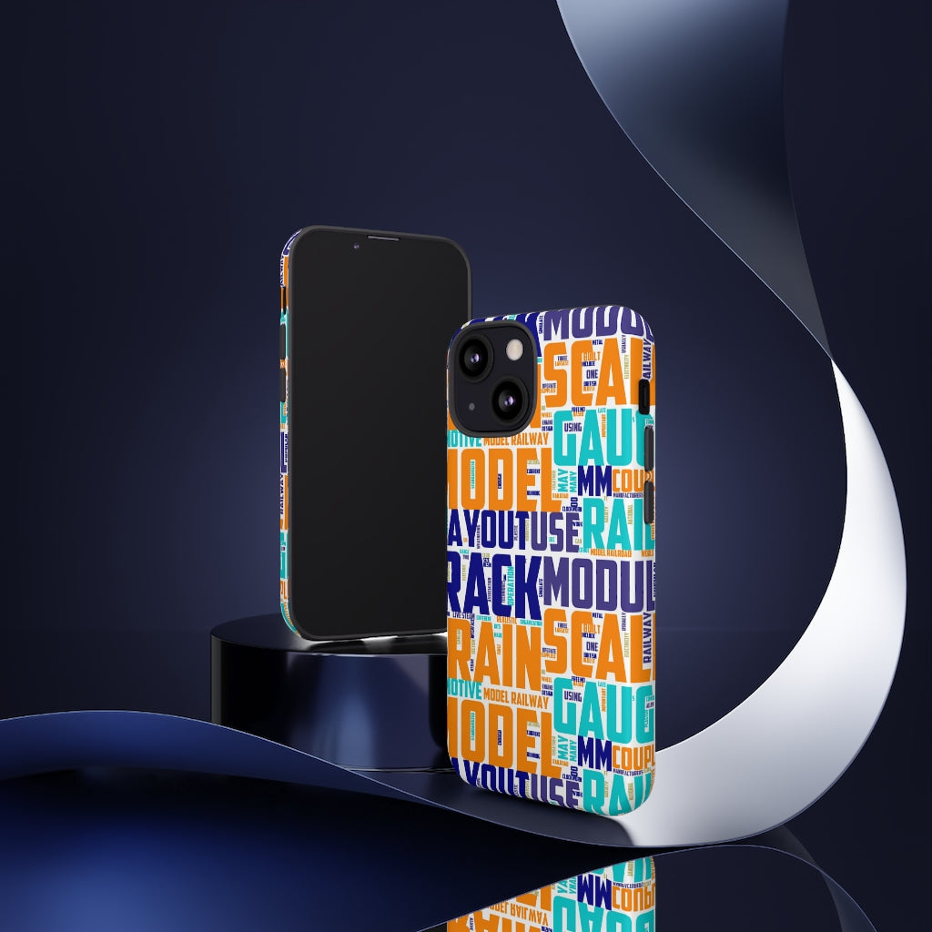 Model Train Enthusiast Tough Phone Cases - Broken Knuckle Apparel