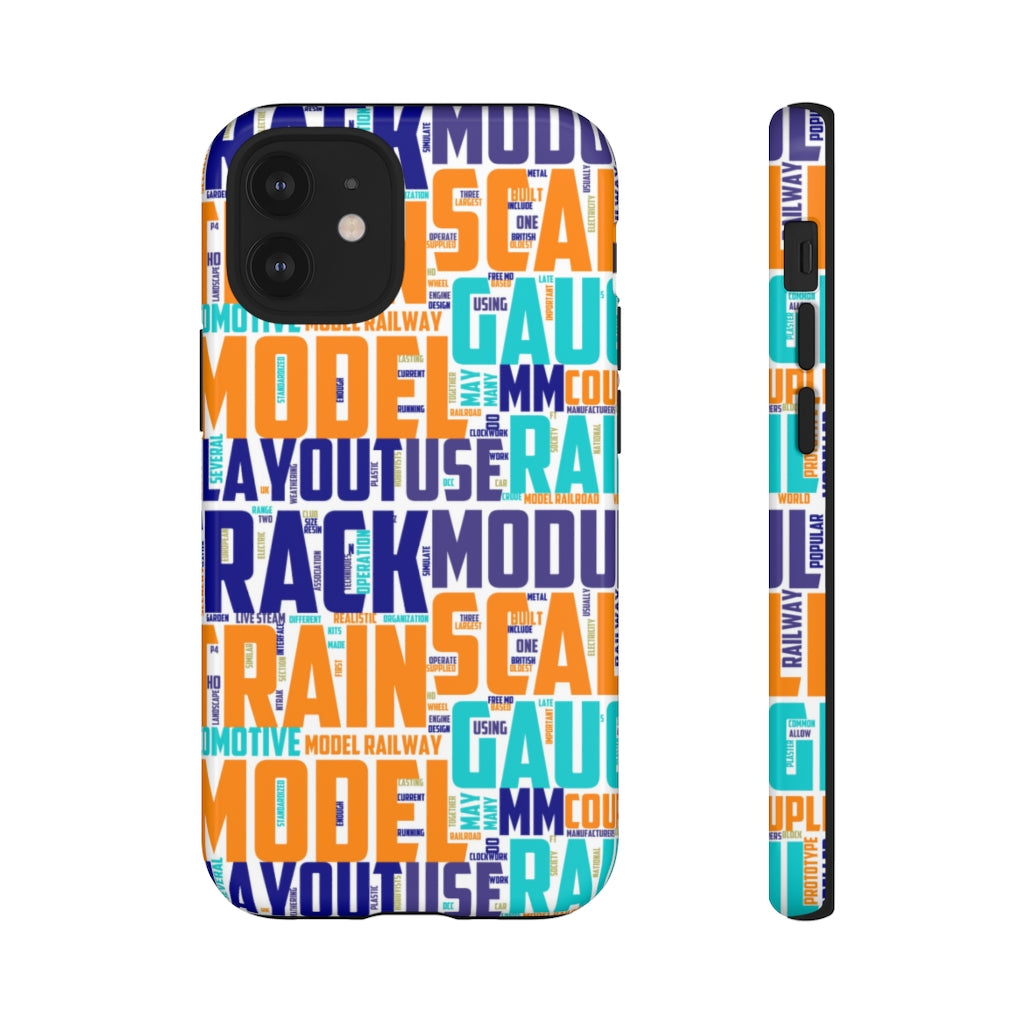 Model Train Enthusiast Tough Phone Cases - Broken Knuckle Apparel