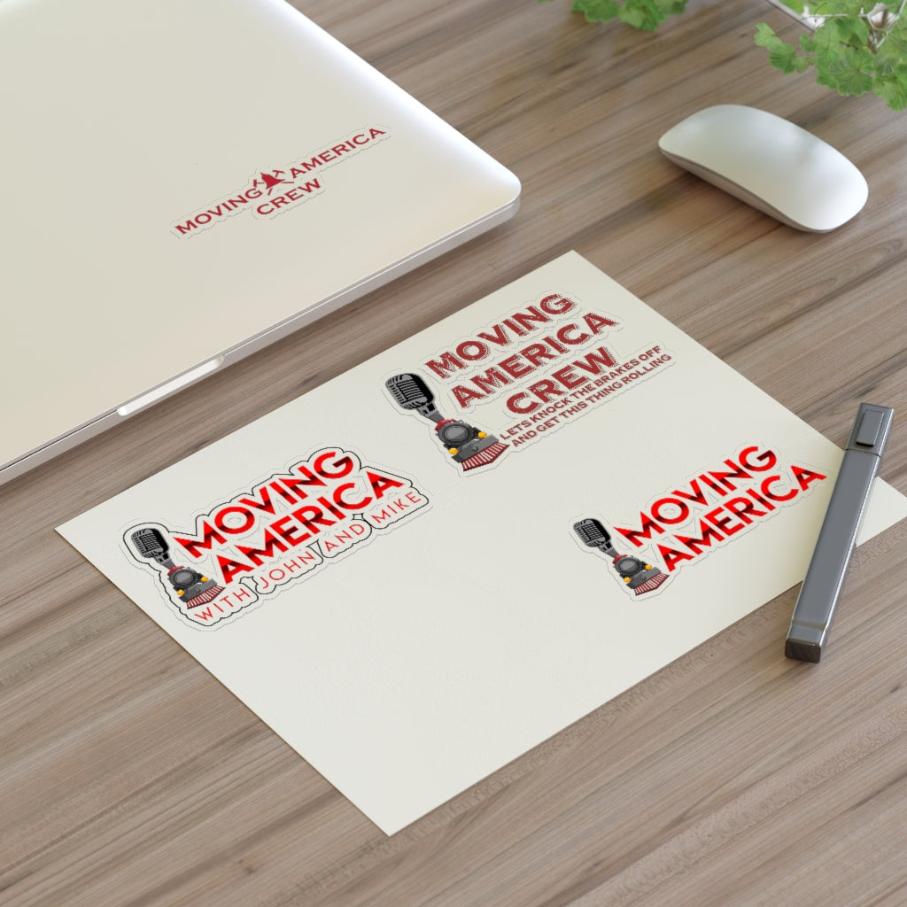 Moving America Sticker Sheet - Broken Knuckle Apparel