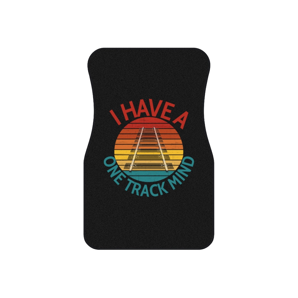 One Track Mind Car Mats (Set of 4) - Broken Knuckle Apparel