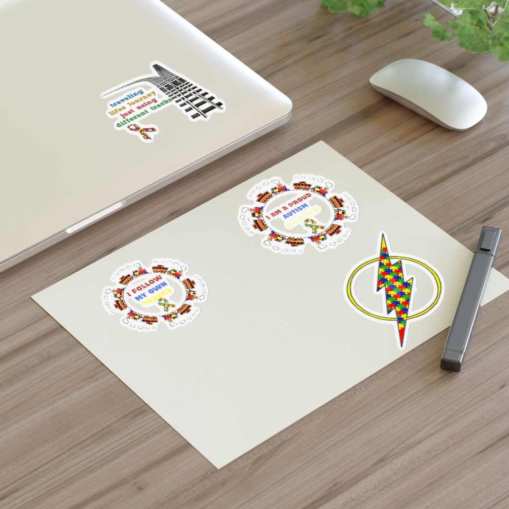 Autism Awareness Sticker Sheets - Broken Knuckle Apparel
