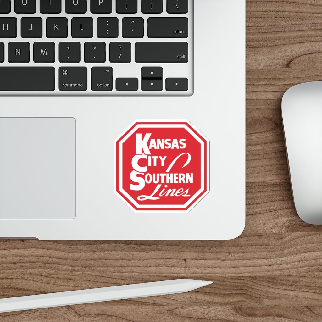 Kansas City Southern Lines Bubble-free stickers - Broken Knuckle Apparel