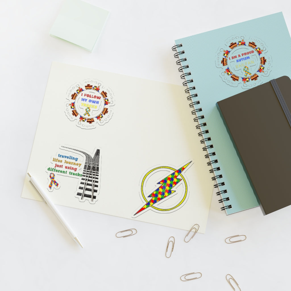 Autism Awareness Sticker Sheets - Broken Knuckle Apparel