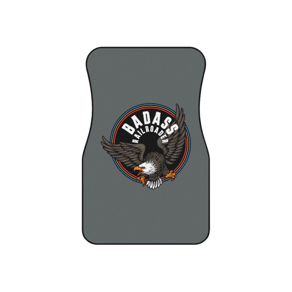 Badass Railroader Car Mats (Set of 4) - Broken Knuckle Apparel