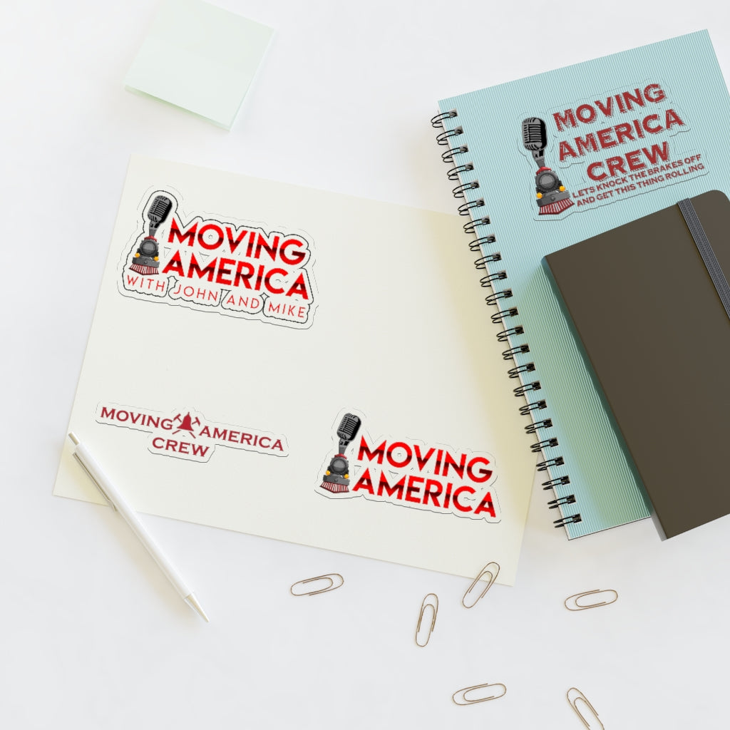 Moving America Sticker Sheet - Broken Knuckle Apparel