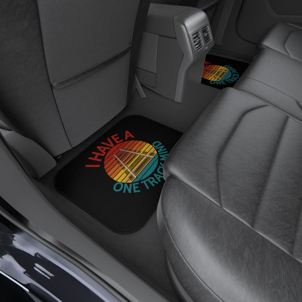 One Track Mind Car Mats (Set of 4) - Broken Knuckle Apparel