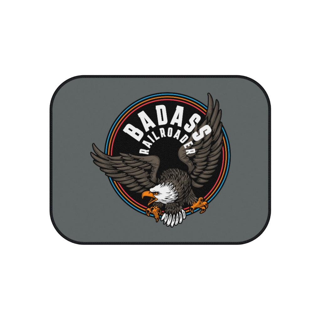 Badass Railroader Car Mats (Set of 4) - Broken Knuckle Apparel