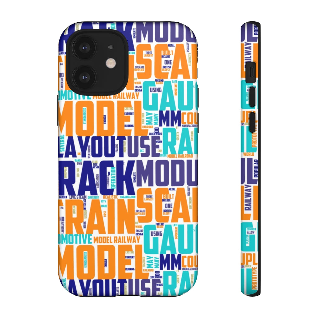 Model Train Enthusiast Tough Phone Cases - Broken Knuckle Apparel