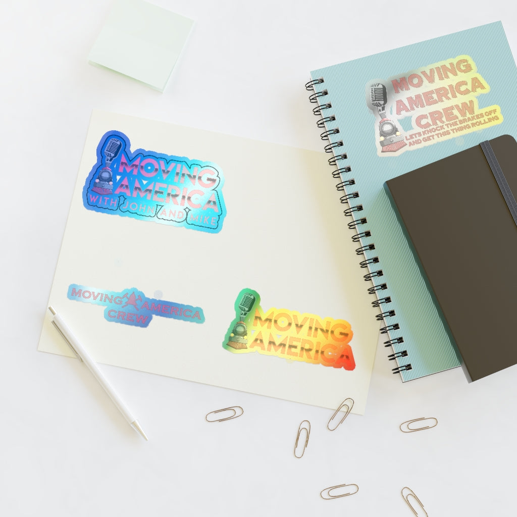 Moving America Sticker Sheet - Broken Knuckle Apparel