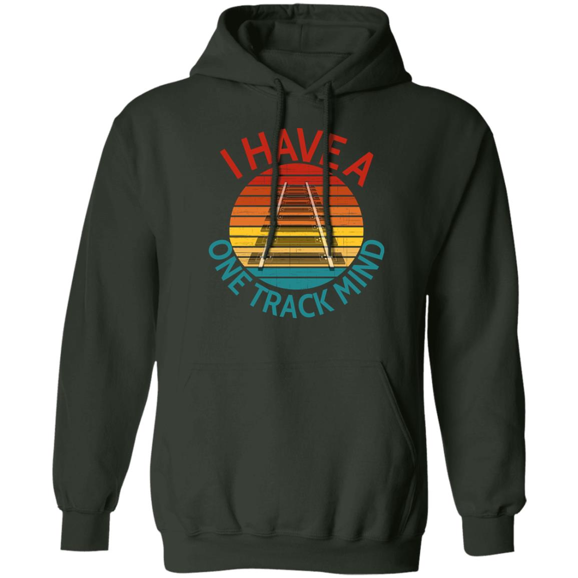 I Have a One Track Mind Unisex Pullover Hoodie - Broken Knuckle Apparel