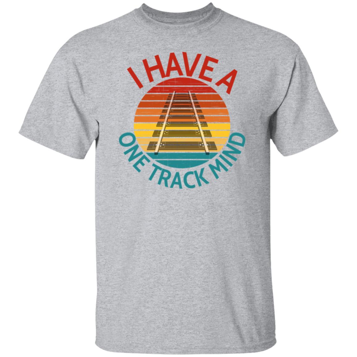 One Track Mind Heavyweight Classic T-Shirt - Broken Knuckle Apparel