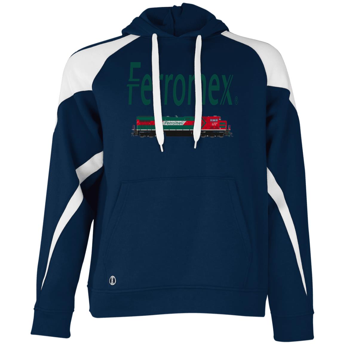 Ferromex Loco Athletic Colorblock Fleece Hoodie - Broken Knuckle Apparel