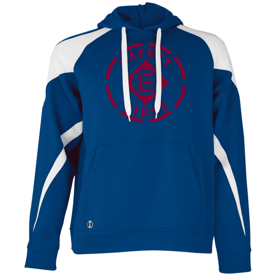 Erie Lackawanna Athletic Colorblock Fleece Hoodie - Broken Knuckle Apparel