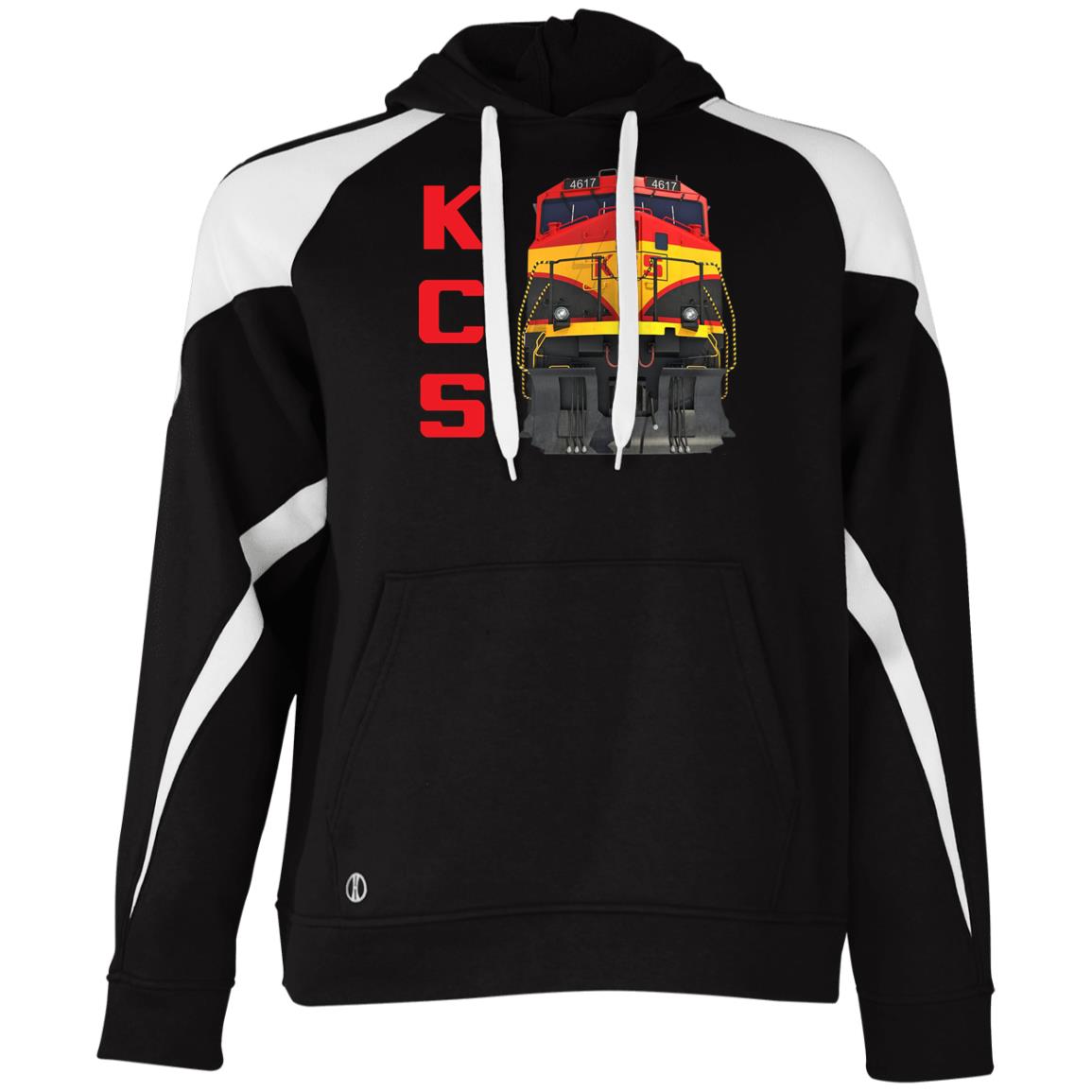 KCS Locomotive Athletic Colorblock Fleece Hoodie - Broken Knuckle Apparel