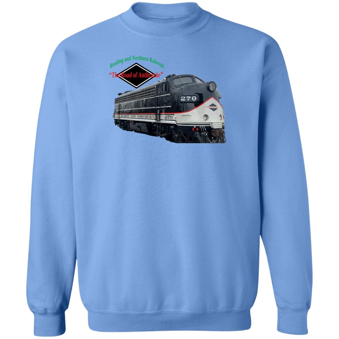 Reading Blue Mountain & Northern “The Road of Anthracite” Crewneck Pullover Sweatshirt - Broken Knuckle Apparel