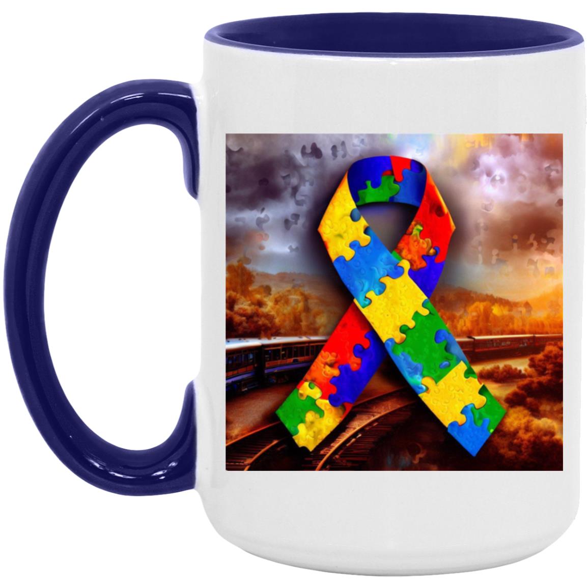 Autism Awareness 2023 15oz. Accent Mug
