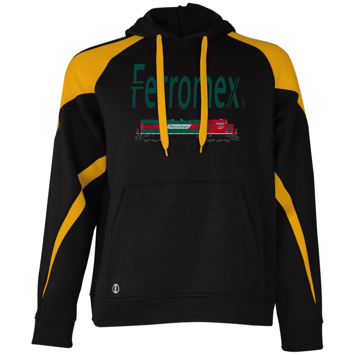 Ferromex Loco Athletic Colorblock Fleece Hoodie - Broken Knuckle Apparel