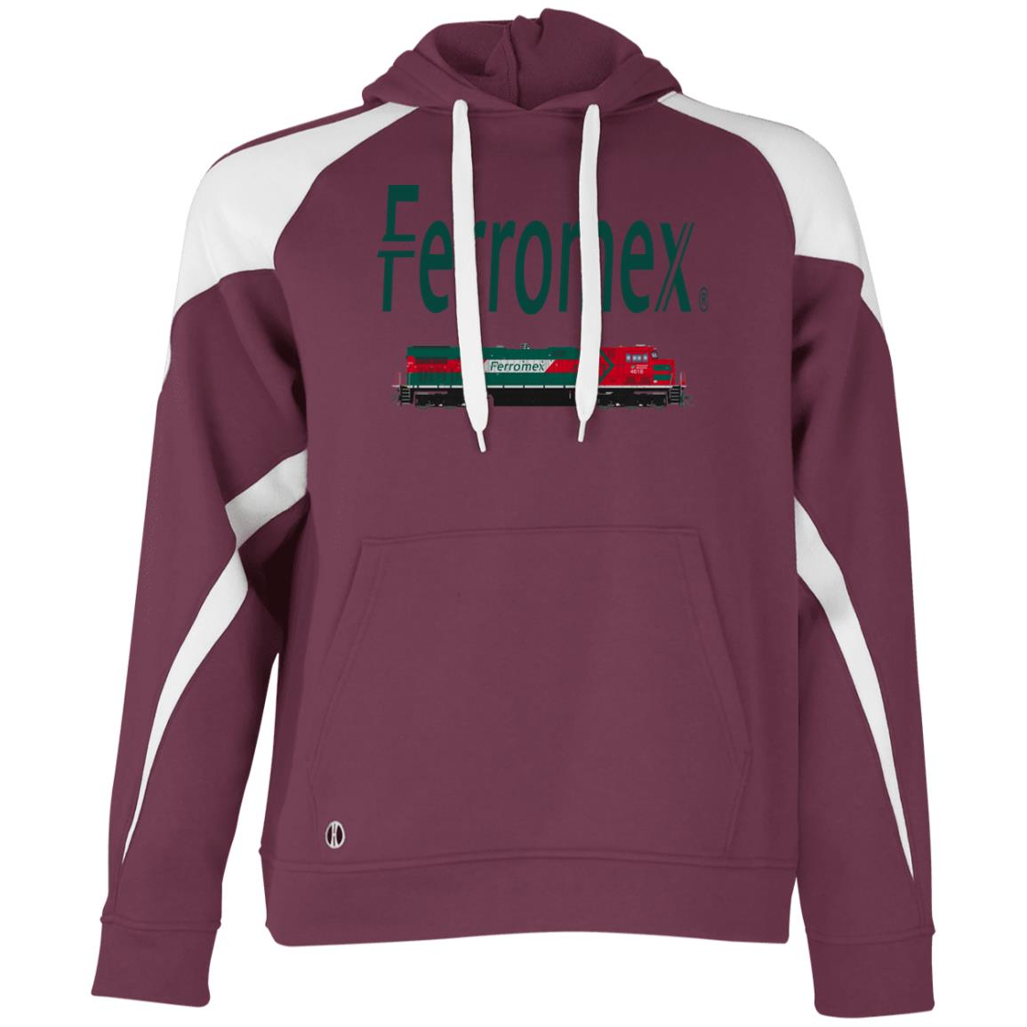 Ferromex Loco Athletic Colorblock Fleece Hoodie - Broken Knuckle Apparel