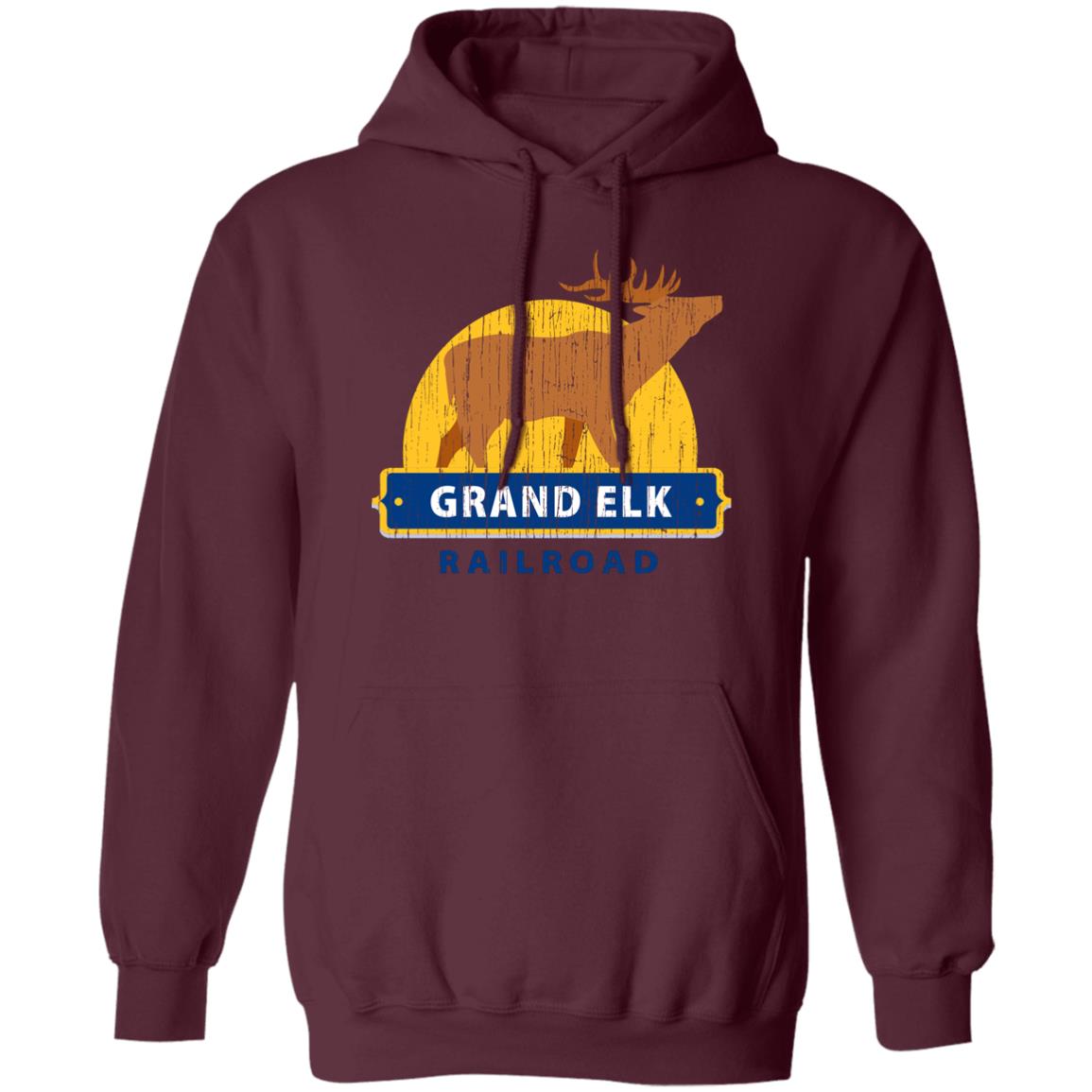 Grand Elk Unisex Pullover Hoodie - Broken Knuckle Apparel