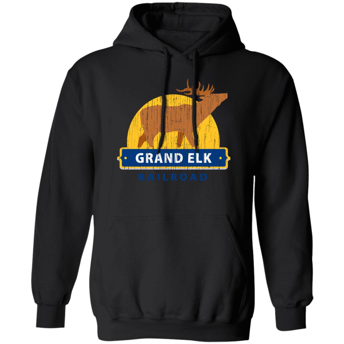 Grand Elk Unisex Pullover Hoodie - Broken Knuckle Apparel