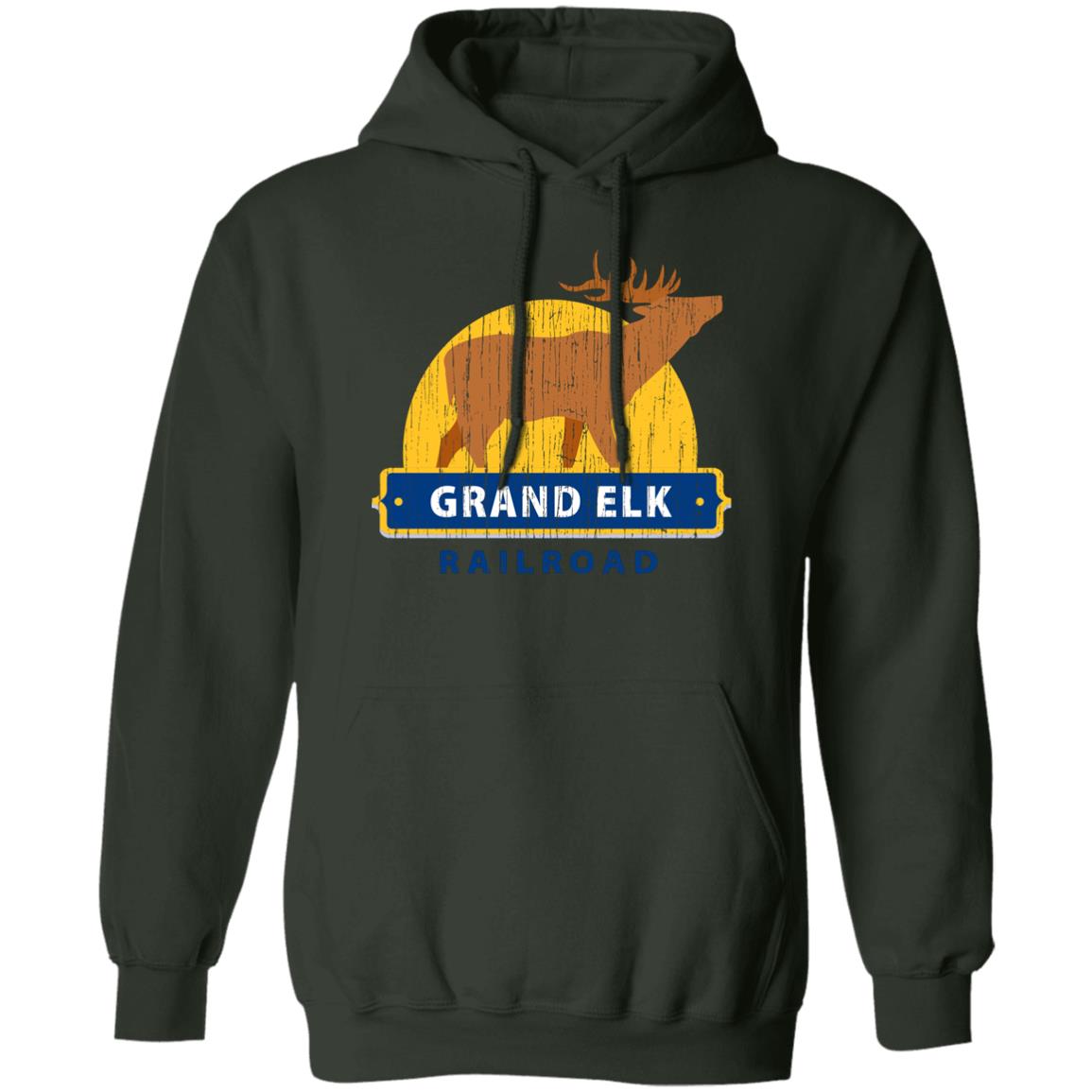 Grand Elk Unisex Pullover Hoodie - Broken Knuckle Apparel