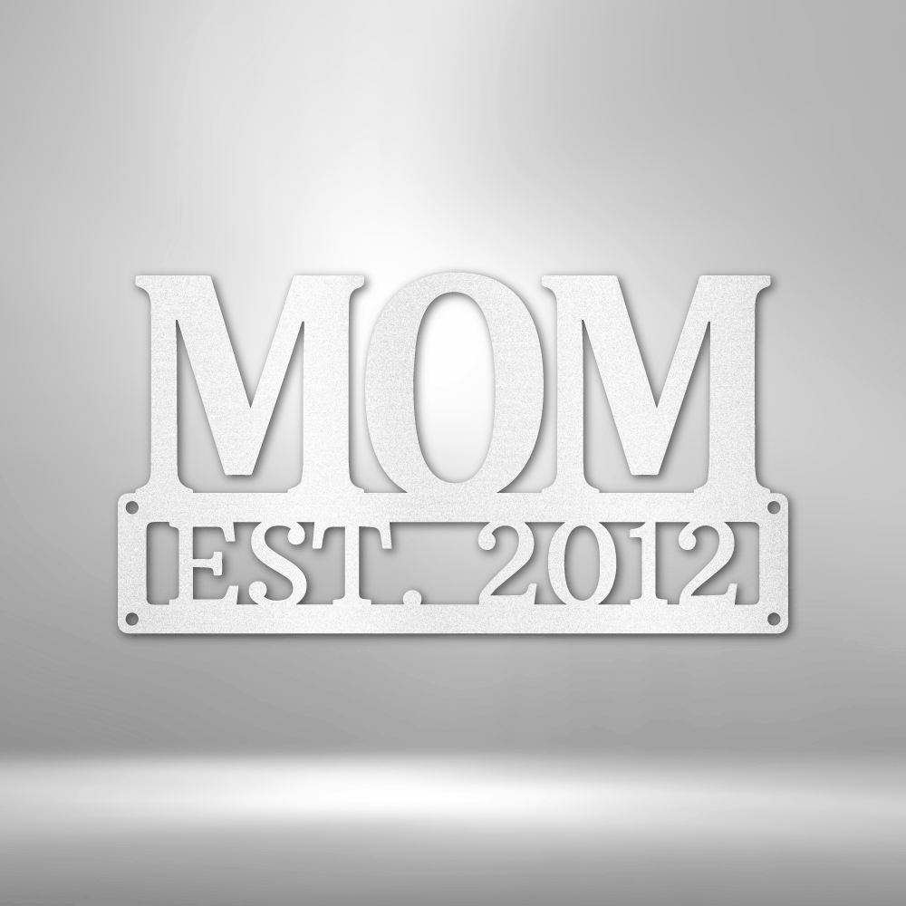 Mother's Day Plaque - Personalized Steel Sign - Broken Knuckle Apparel