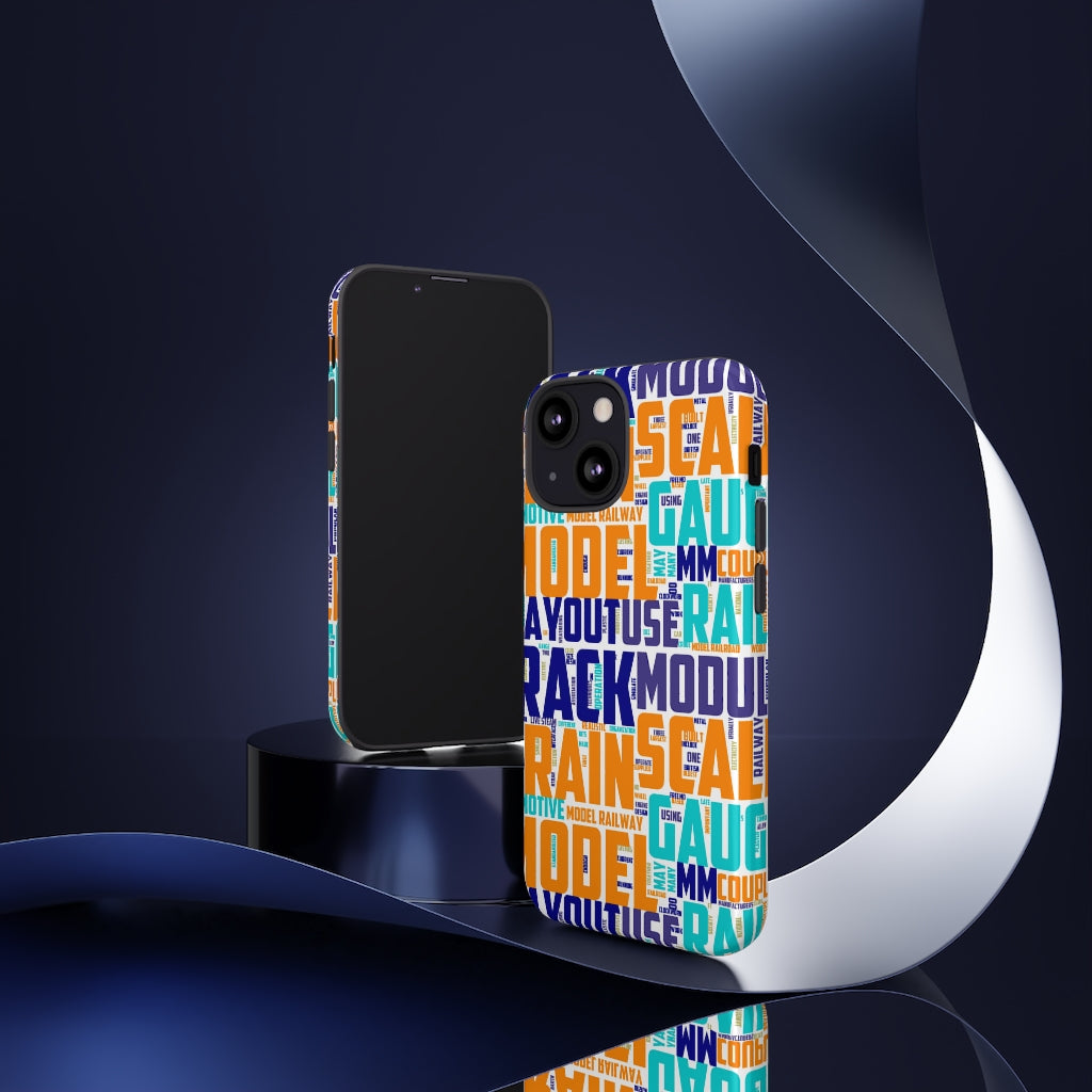 Model Train Enthusiast Tough Phone Cases - Broken Knuckle Apparel