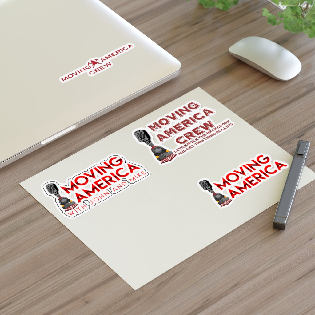 Moving America Sticker Sheet - Broken Knuckle Apparel