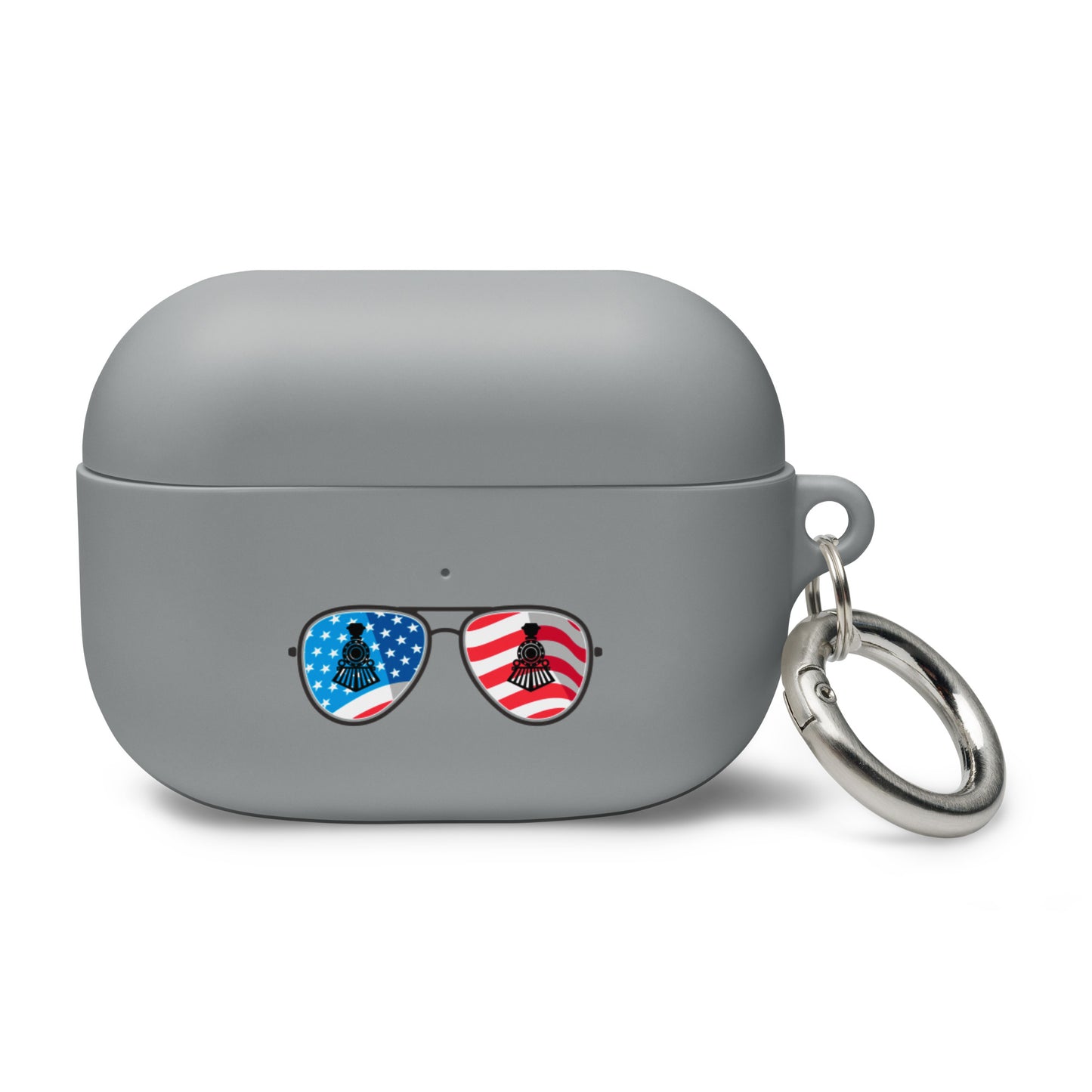 Train Glasses AirPods case - Broken Knuckle Apparel