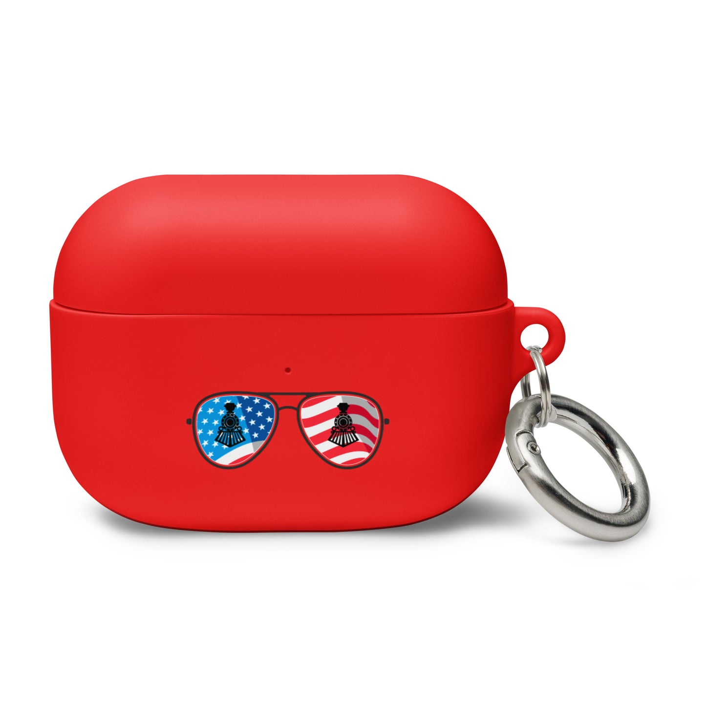 Train Glasses AirPods case - Broken Knuckle Apparel