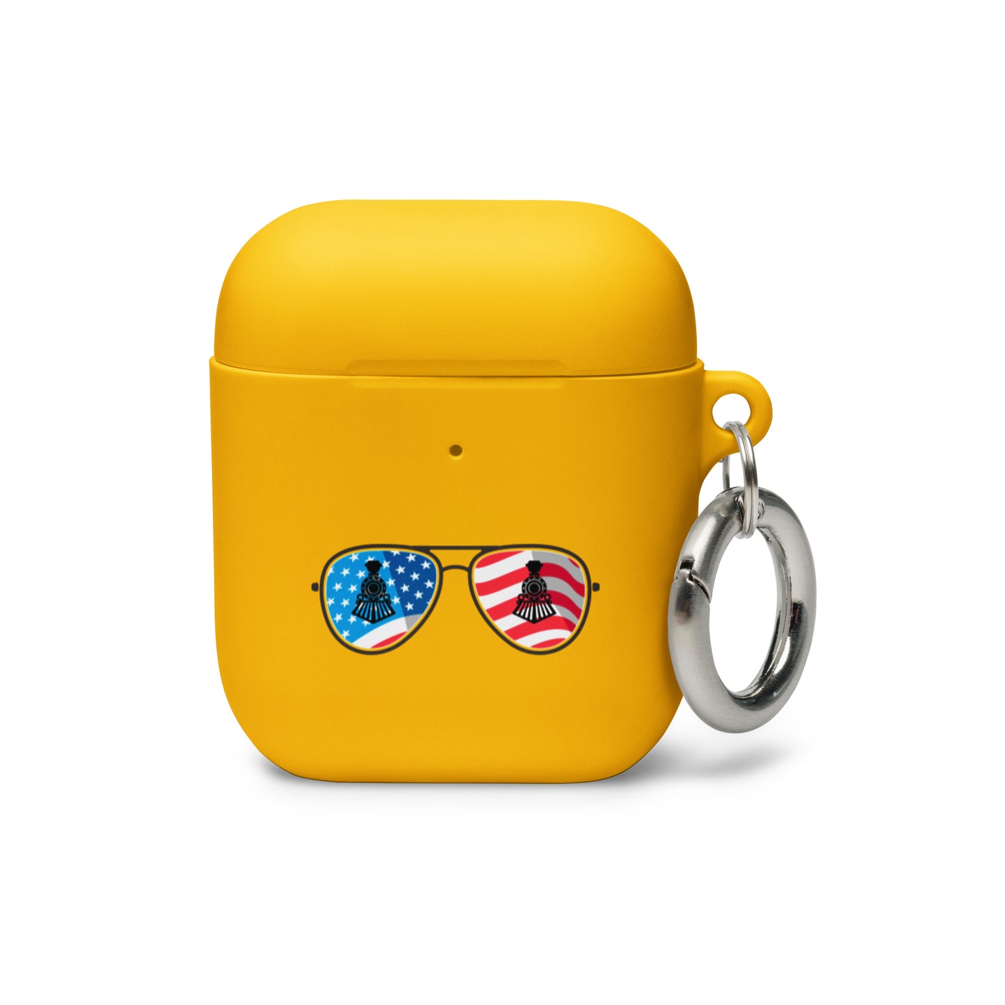 Train Glasses AirPods case - Broken Knuckle Apparel