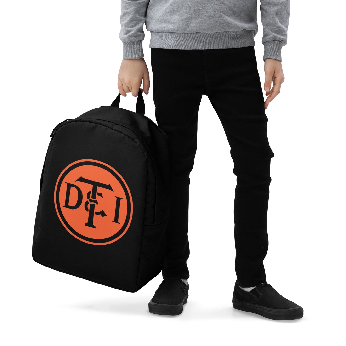 DT&I Vintage Logo Minimalist Backpack - Broken Knuckle Apparel